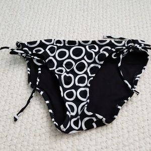 Victorias Secret Circle Black/White Bikini Bottom